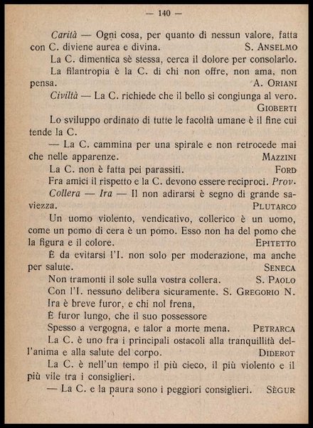 ...Buoni sensi e buone usanze... : manuale di vita pratica e morale, con appendice di pensieri, sentenze e aforismi di autori celebri