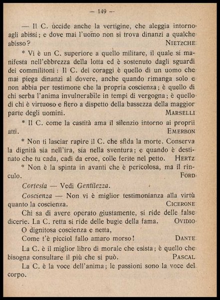 ...Buoni sensi e buone usanze... : manuale di vita pratica e morale, con appendice di pensieri, sentenze e aforismi di autori celebri