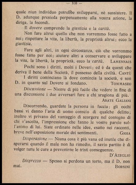 ...Buoni sensi e buone usanze... : manuale di vita pratica e morale, con appendice di pensieri, sentenze e aforismi di autori celebri