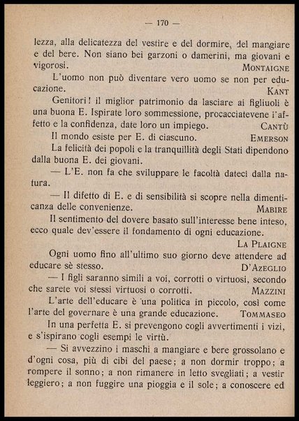 ...Buoni sensi e buone usanze... : manuale di vita pratica e morale, con appendice di pensieri, sentenze e aforismi di autori celebri