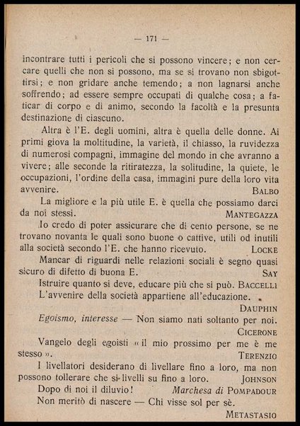 ...Buoni sensi e buone usanze... : manuale di vita pratica e morale, con appendice di pensieri, sentenze e aforismi di autori celebri