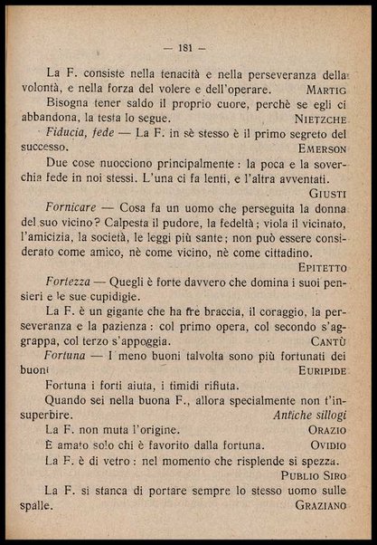 ...Buoni sensi e buone usanze... : manuale di vita pratica e morale, con appendice di pensieri, sentenze e aforismi di autori celebri