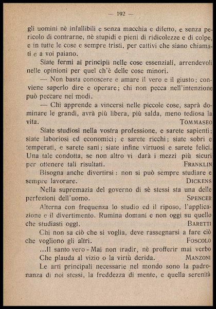 ...Buoni sensi e buone usanze... : manuale di vita pratica e morale, con appendice di pensieri, sentenze e aforismi di autori celebri