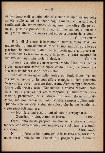 ...Buoni sensi e buone usanze... : manuale di vita pratica e morale, con appendice di pensieri, sentenze e aforismi di autori celebri