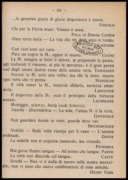 ...Buoni sensi e buone usanze... : manuale di vita pratica e morale, con appendice di pensieri, sentenze e aforismi di autori celebri