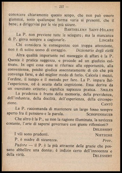 ...Buoni sensi e buone usanze... : manuale di vita pratica e morale, con appendice di pensieri, sentenze e aforismi di autori celebri