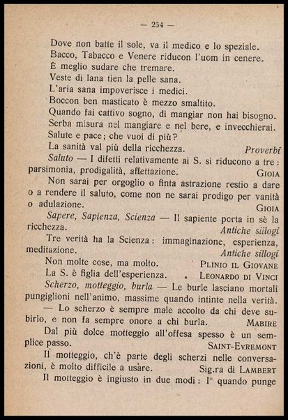 ...Buoni sensi e buone usanze... : manuale di vita pratica e morale, con appendice di pensieri, sentenze e aforismi di autori celebri