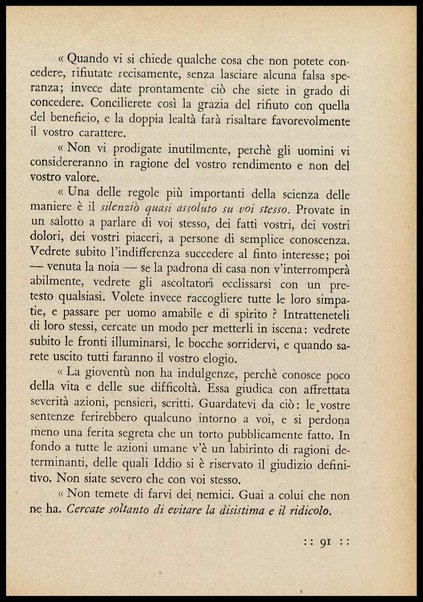 L'arte della vita e la scienza della morale : Il libro del gentiluomo e dell'ufficiale