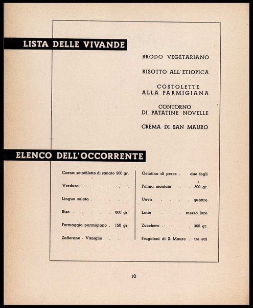 Provate anche voi signora! : il segreto di una buona tavola rivelato assistendo alla preparazione di otto pranzi / testo di Giulio Crosti