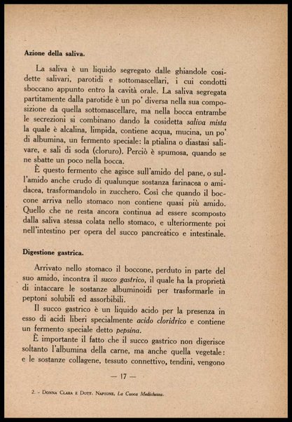 La cuoca medichessa : Dietetica e ricette