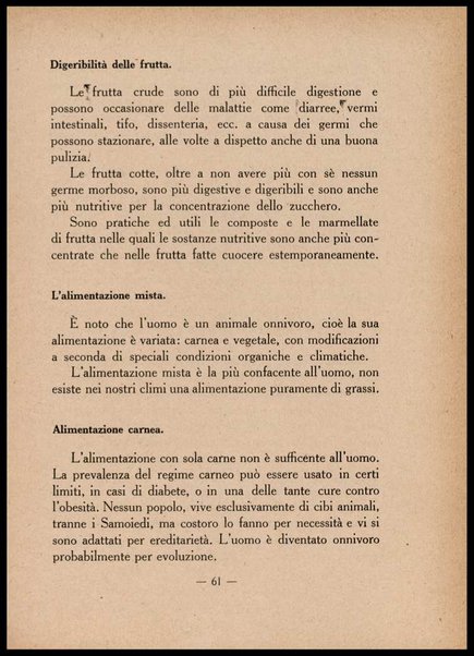 La cuoca medichessa : Dietetica e ricette