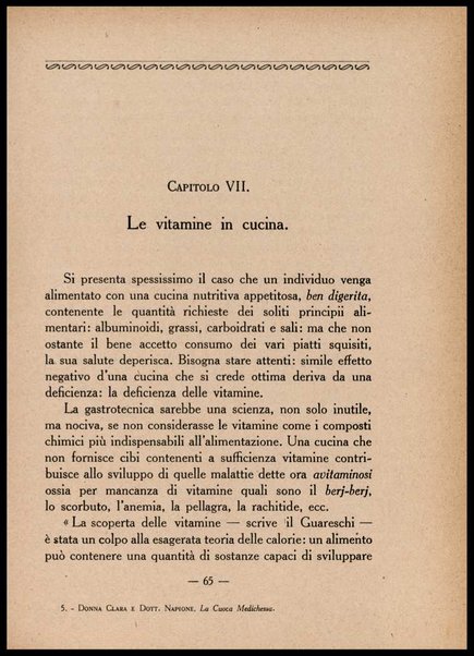 La cuoca medichessa : Dietetica e ricette