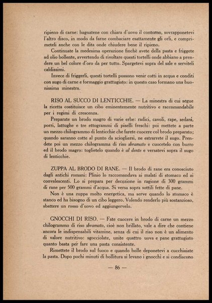 La cuoca medichessa : Dietetica e ricette