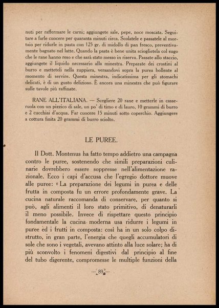 La cuoca medichessa : Dietetica e ricette