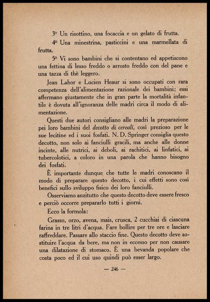 La cuoca medichessa : Dietetica e ricette