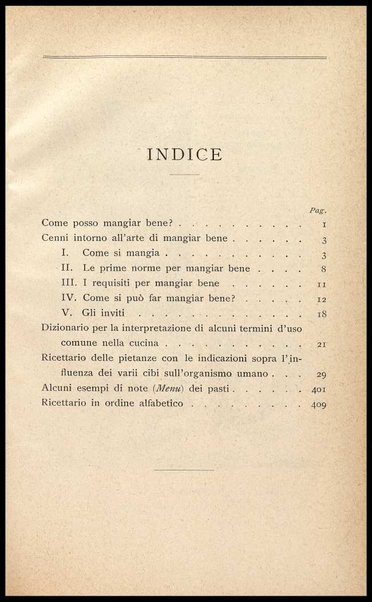 Come posso mangiar bene? : Libro di cucina con oltre mille precetti e ricette di vivande comuni, facili ed economiche per gli stomachi sani e per quelli delicati / Giulia Ferraris Tamburini