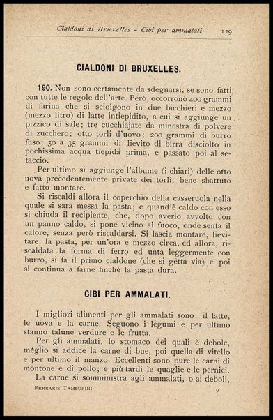 Come posso mangiar bene? : Libro di cucina con oltre mille precetti e ricette di vivande comuni, facili ed economiche per gli stomachi sani e per quelli delicati / Giulia Ferraris Tamburini