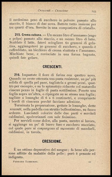 Come posso mangiar bene? : Libro di cucina con oltre mille precetti e ricette di vivande comuni, facili ed economiche per gli stomachi sani e per quelli delicati / Giulia Ferraris Tamburini