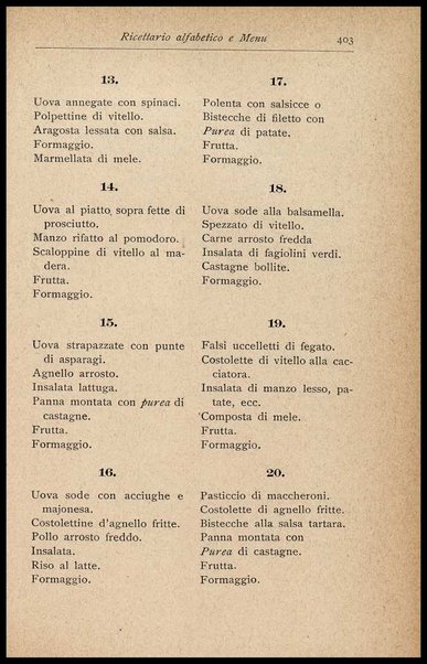 Come posso mangiar bene? : Libro di cucina con oltre mille precetti e ricette di vivande comuni, facili ed economiche per gli stomachi sani e per quelli delicati / Giulia Ferraris Tamburini