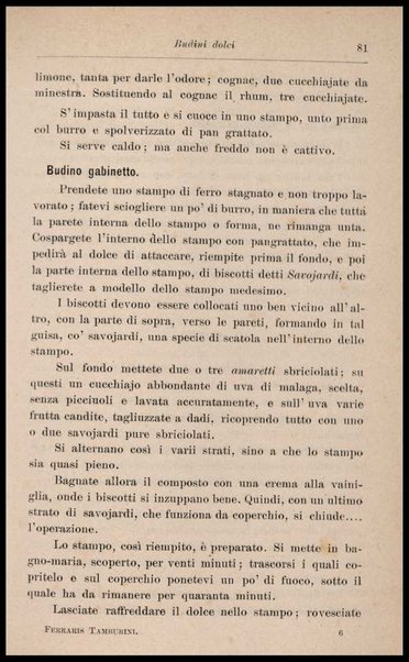 Come posso mangiar bene? : libro di cucina, con oltre mille ricette di vivande comuni, facili ed economiche per gli stomachi sani e per quelli delicati / Giulia Ferraris Tamburini