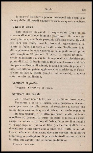 Come posso mangiar bene? : libro di cucina, con oltre mille ricette di vivande comuni, facili ed economiche per gli stomachi sani e per quelli delicati / Giulia Ferraris Tamburini