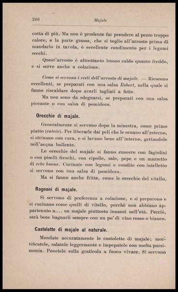 Come posso mangiar bene? : libro di cucina, con oltre mille ricette di vivande comuni, facili ed economiche per gli stomachi sani e per quelli delicati / Giulia Ferraris Tamburini