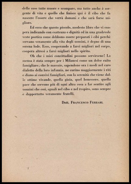 La cusinna de Milan : quatter ricett, quatter scherz, quatter penser / de G. F. ; prefazione di Francesco Ferrari