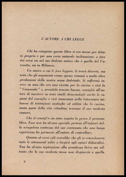 La cusinna de Milan : quatter ricett, quatter scherz, quatter penser / de G. F. ; prefazione di Francesco Ferrari