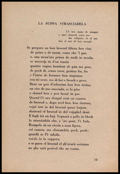 La cusinna de Milan : quatter ricett, quatter scherz, quatter penser / de G. F. ; prefazione di Francesco Ferrari
