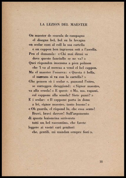 La cusinna de Milan : quatter ricett, quatter scherz, quatter penser / de G. F. ; prefazione di Francesco Ferrari