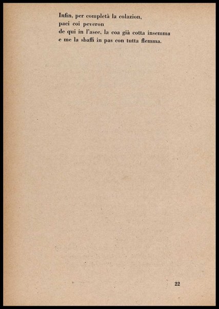 La cusinna de Milan : quatter ricett, quatter scherz, quatter penser / de G. F. ; prefazione di Francesco Ferrari