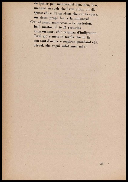 La cusinna de Milan : quatter ricett, quatter scherz, quatter penser / de G. F. ; prefazione di Francesco Ferrari