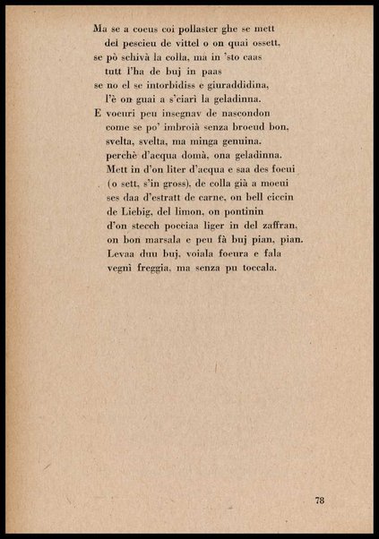 La cusinna de Milan : quatter ricett, quatter scherz, quatter penser / de G. F. ; prefazione di Francesco Ferrari