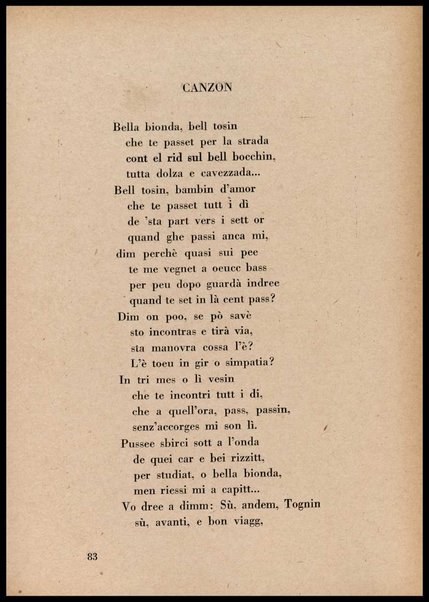 La cusinna de Milan : quatter ricett, quatter scherz, quatter penser / de G. F. ; prefazione di Francesco Ferrari