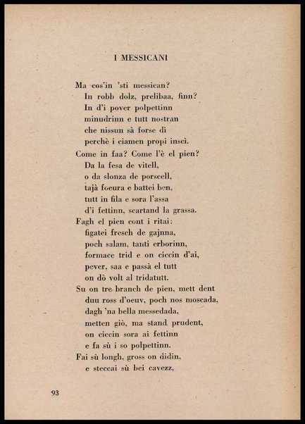 La cusinna de Milan : quatter ricett, quatter scherz, quatter penser / de G. F. ; prefazione di Francesco Ferrari