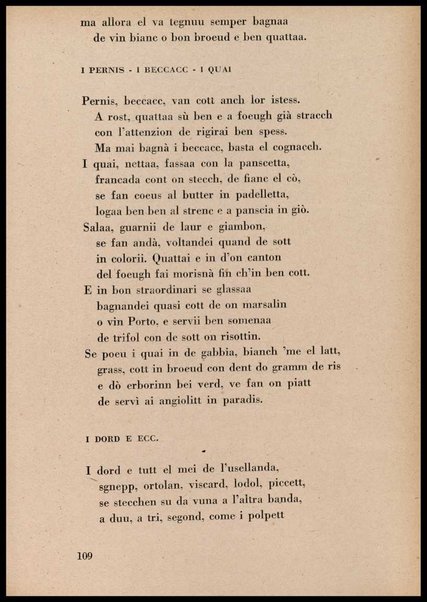 La cusinna de Milan : quatter ricett, quatter scherz, quatter penser / de G. F. ; prefazione di Francesco Ferrari