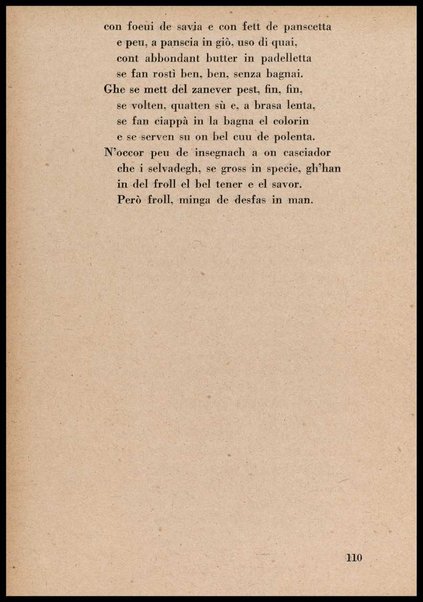 La cusinna de Milan : quatter ricett, quatter scherz, quatter penser / de G. F. ; prefazione di Francesco Ferrari