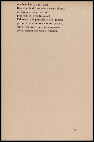 La cusinna de Milan : quatter ricett, quatter scherz, quatter penser / de G. F. ; prefazione di Francesco Ferrari