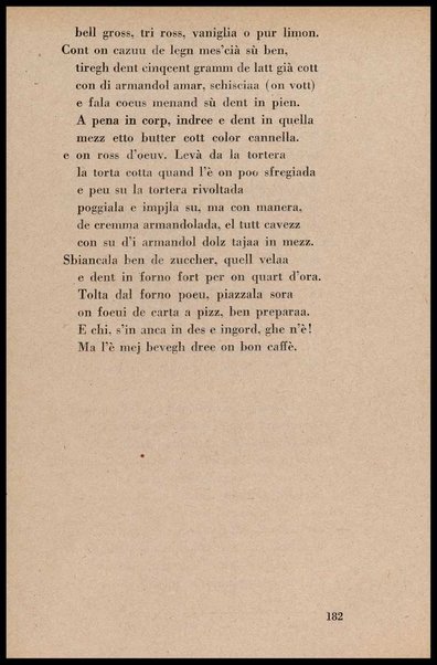 La cusinna de Milan : quatter ricett, quatter scherz, quatter penser / de G. F. ; prefazione di Francesco Ferrari