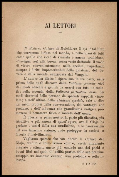 Il moderno galateo / Melchiorre Gioja