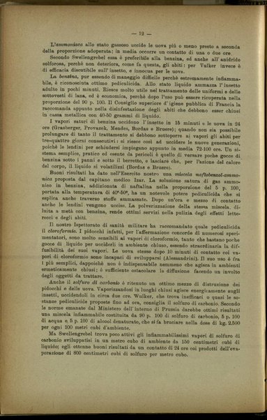 La difesa contro i pidocchi / Giovanni Grixoni