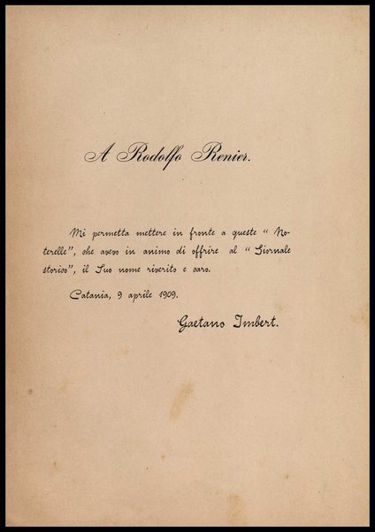 Noterelle letterarie : un trattato inedito del bel costume del secolo 16., postille inedite di Vincenzo Monti alle rime de' primi Arcadi / Gaetano Imbert