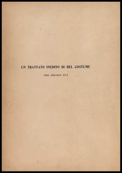 Noterelle letterarie : un trattato inedito del bel costume del secolo 16., postille inedite di Vincenzo Monti alle rime de' primi Arcadi / Gaetano Imbert