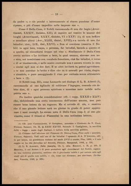 Noterelle letterarie : un trattato inedito del bel costume del secolo 16., postille inedite di Vincenzo Monti alle rime de' primi Arcadi / Gaetano Imbert