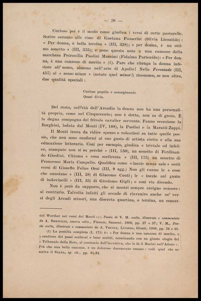 Noterelle letterarie : un trattato inedito del bel costume del secolo 16., postille inedite di Vincenzo Monti alle rime de' primi Arcadi / Gaetano Imbert