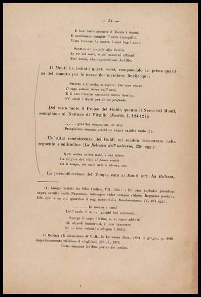 Noterelle letterarie : un trattato inedito del bel costume del secolo 16., postille inedite di Vincenzo Monti alle rime de' primi Arcadi / Gaetano Imbert