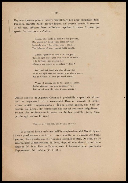 Noterelle letterarie : un trattato inedito del bel costume del secolo 16., postille inedite di Vincenzo Monti alle rime de' primi Arcadi / Gaetano Imbert