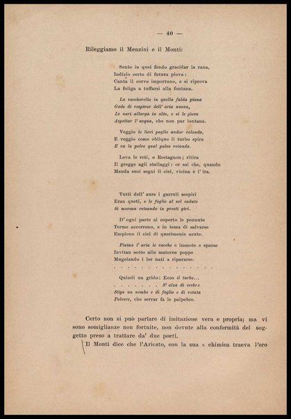 Noterelle letterarie : un trattato inedito del bel costume del secolo 16., postille inedite di Vincenzo Monti alle rime de' primi Arcadi / Gaetano Imbert