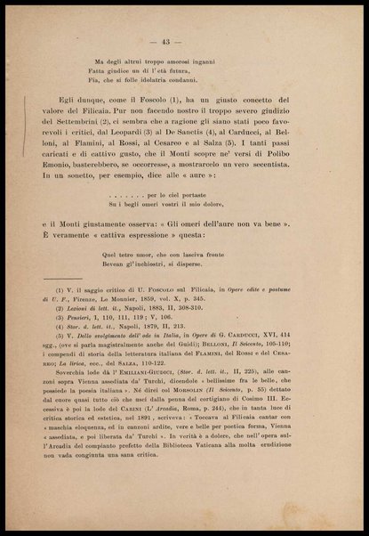 Noterelle letterarie : un trattato inedito del bel costume del secolo 16., postille inedite di Vincenzo Monti alle rime de' primi Arcadi / Gaetano Imbert