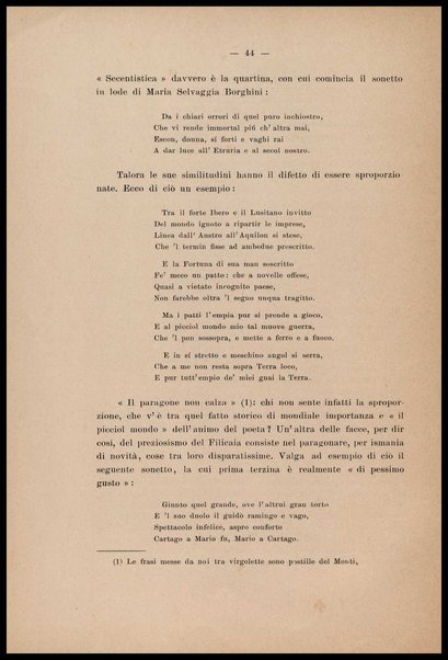 Noterelle letterarie : un trattato inedito del bel costume del secolo 16., postille inedite di Vincenzo Monti alle rime de' primi Arcadi / Gaetano Imbert